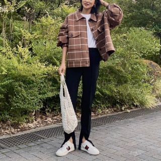 ルシェルブルー(LE CIEL BLEU)のルシェルブルー　Skinny Tailored Pants(クロップドパンツ)