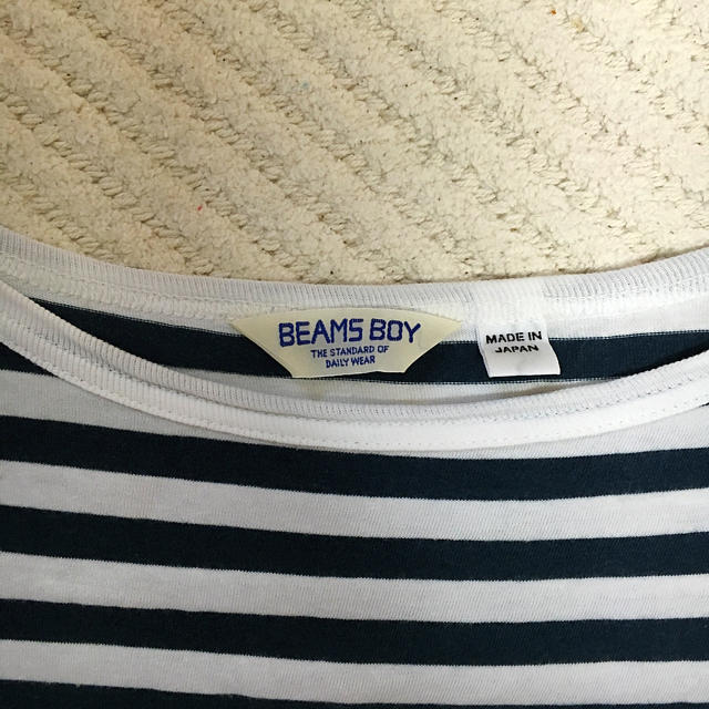 BEAMS BOY(ビームスボーイ)のボーダーカットソー レディースのトップス(Tシャツ(長袖/七分))の商品写真