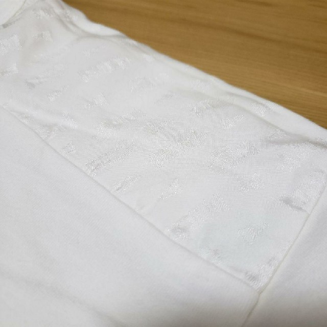 COMME des GARCONS(コムデギャルソン)のコムデギャルソンオム Tシャツ Vネック カットソー Sサイズ ホワイト メンズのトップス(Tシャツ/カットソー(半袖/袖なし))の商品写真