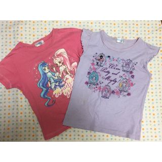 バンダイ(BANDAI)のプリキュア  Tシャツ　2点セット　120(その他)