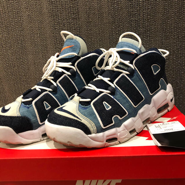 NIKE AIR MORE UPTEMPO DENIMメンズ