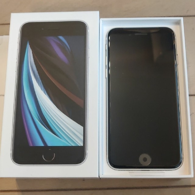 新品 au iPhone SE2 第2世代 128GB ホワイト simフリー | www.jarussi