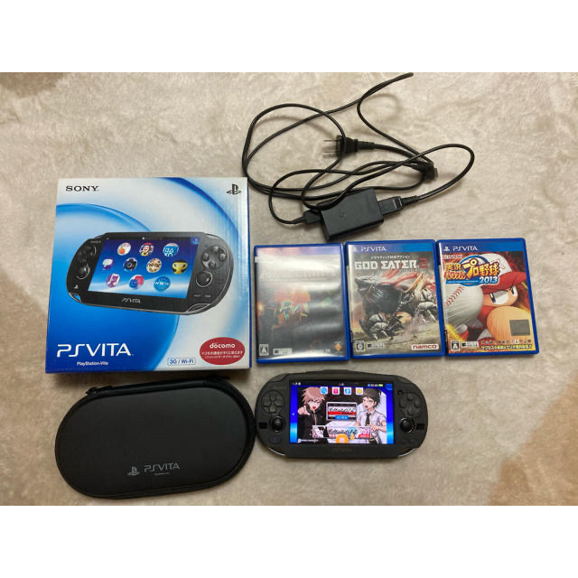 PlayStation Vita - ＰＳVITA 本体 ソフト付きの+