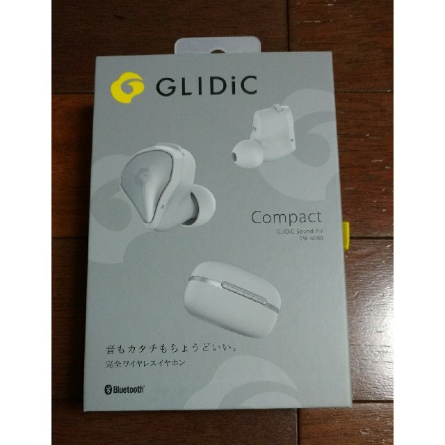 新品未開封 GLIDIC SOUND AIR TW-6000　ペールグレー