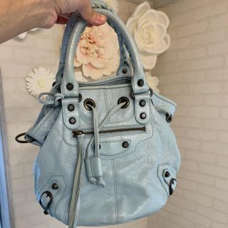 BALENCIAGA BAG - BALENCIAGA バレンシアガ ミニポンポンの通販 by