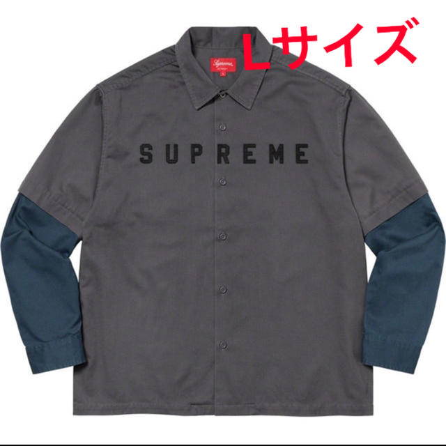 (Ｍ)20FW Supreme2-Tone Work Shirtワークシャツ