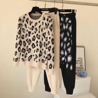 ザラ(ZARA)のレオパード　セットアップ(セット/コーデ)