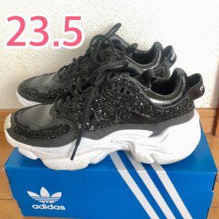 アディダス(adidas)の★adidasオリジナル MAGMUR RUNNER グリッター 黒 23.5★(スニーカー)