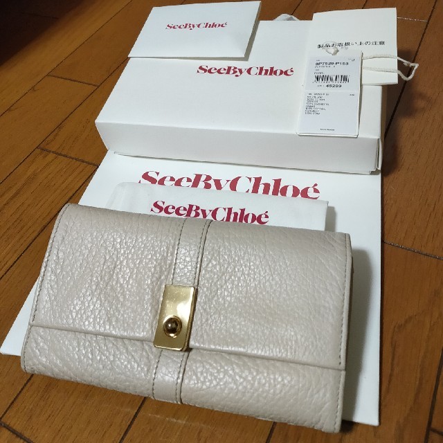 SEE BY CHLOE(シーバイクロエ)のSeeByChloeの長財布 レディースのファッション小物(財布)の商品写真