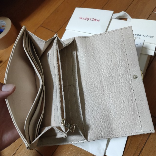 SEE BY CHLOE(シーバイクロエ)のSeeByChloeの長財布 レディースのファッション小物(財布)の商品写真