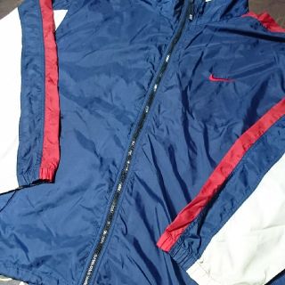 ナイキ(NIKE)の特価 NIKE ナイキ ナイロンジャケット 90s ヴィンテージ 銀タグ XL (ナイロンジャケット)