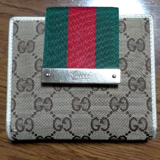 グッチ(Gucci)のGUCCI グッチ 財布 二つ折り財布 GG柄 ロゴマーク(財布)