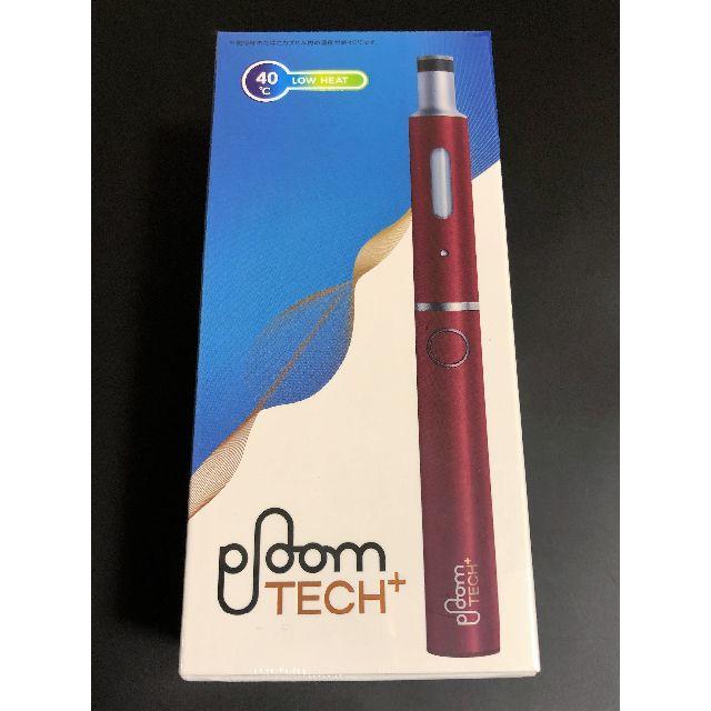 PloomTECH(プルームテック)の【ワインレッド】ＪＴプルーム・テック・プラス・スターターキット【購入証明書付】 メンズのファッション小物(タバコグッズ)の商品写真