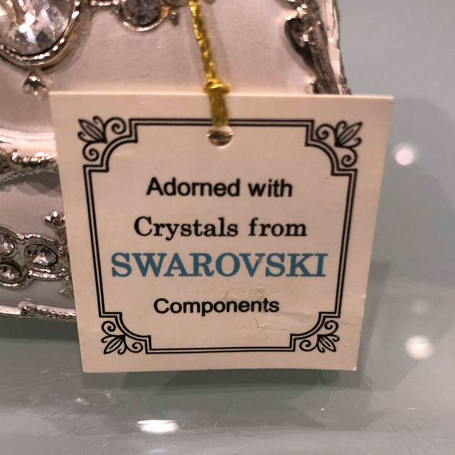 SWAROVSKI(スワロフスキー)の【スワロフスキー】オルゴール☆小物入れ インテリア/住まい/日用品のインテリア小物(オルゴール)の商品写真