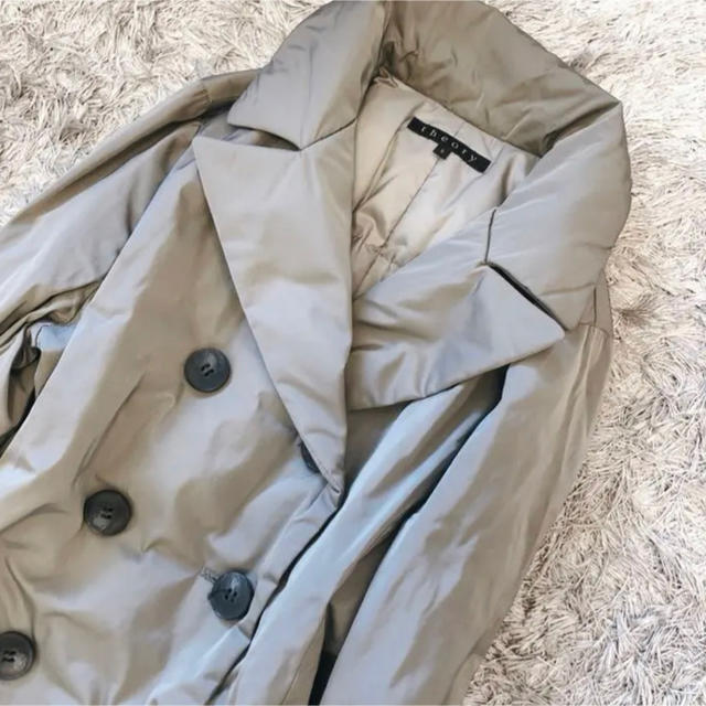 theory ダウンジャケット コート ダウンコートグレーSの通販 by ☆☆☆'s shop|セオリーならラクマ - 極美品 セオリー Theory 通販超激得