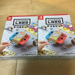 ニンテンドウ(任天堂)の新品未開封＊任天堂　LABO ラボ　デコるセット＊(その他)