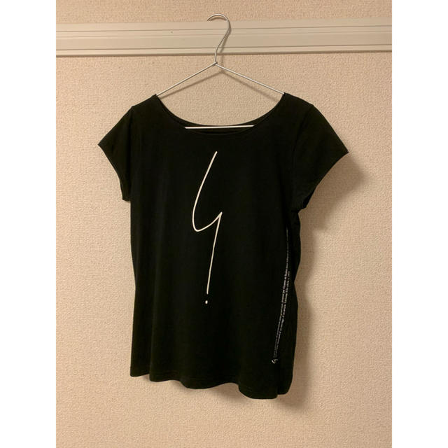 agnes b.(アニエスベー)のagnes b アニエスベー ビッグロゴ サイドプリント Tシャツ レディースのトップス(Tシャツ(半袖/袖なし))の商品写真