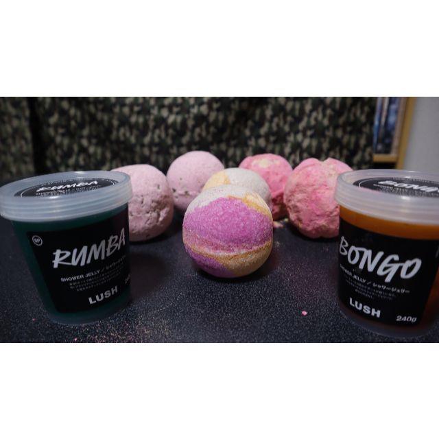 LUSH(ラッシュ)のLUSH SHOWER JELLY & バスボム　詰め合わせ コスメ/美容のコスメ/美容 その他(その他)の商品写真