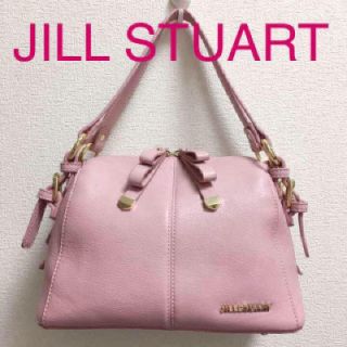 ジルスチュアート(JILLSTUART)のJILLSTUART ジルスチュアート リボンノットバッグ ピンク ショルダー(ショルダーバッグ)