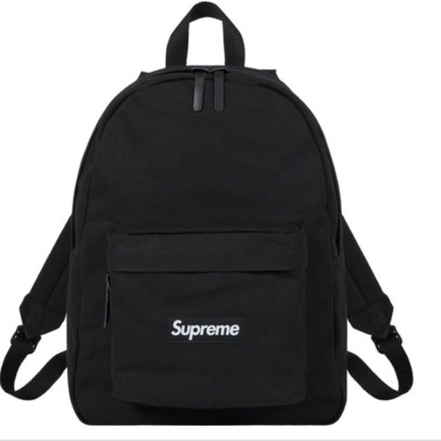 Supreme Canvas Backpack Black