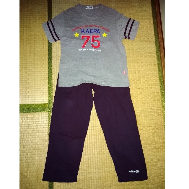 Kaepa(ケイパ)のキッズ　半袖パジャマ キッズ/ベビー/マタニティのキッズ服男の子用(90cm~)(パジャマ)の商品写真