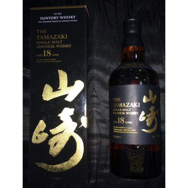 送料無料 サントリー - 山崎18年☆新品未開封☆ウイスキー☆入手困難