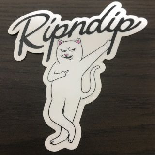 インディペンデント(INDEPENDENT)の(縦11.2cm横11.5cm)RIPNDip ステッカー(スケートボード)