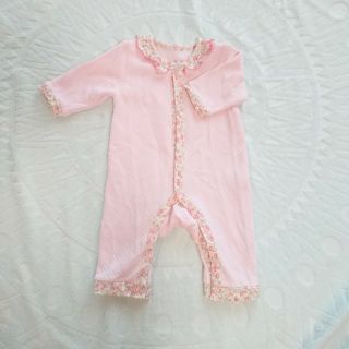 ニシキベビー(Nishiki Baby)のponyo様専用【70】新品未着用 キルト小花柄ロンパース(ロンパース)