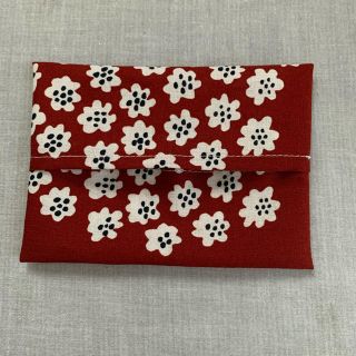 マリメッコ(marimekko)のマリメッコ　プケッティレッド　ポケットティッシュ②(その他)