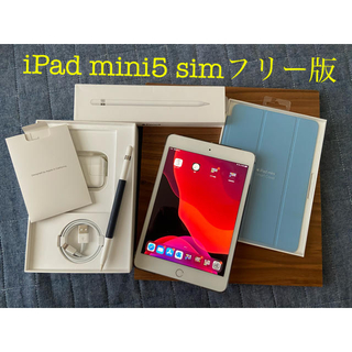 【値下】ipad mini5 simフリー プラス料金でオプションあり
