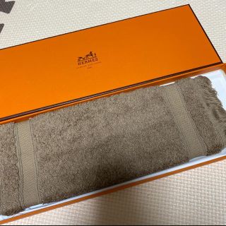 エルメス(Hermes)のHERMES フリンジ付き　タオル(タオル/バス用品)