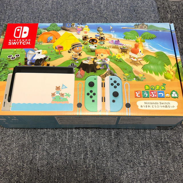 Nintendo Switch あつまれ どうぶつの森セット/Switch/HA エンタメ/ホビーのゲームソフト/ゲーム機本体(家庭用ゲーム機本体)の商品写真