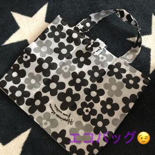 ハンドメイド　折り畳みエコバッグ😉(バッグ)