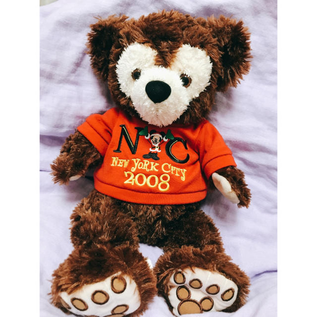 Disney(ディズニー)の【ゆかぴー様専用】NYC2008 ダッフィ  日本未発売 duffy ぬいぐるみ エンタメ/ホビーのおもちゃ/ぬいぐるみ(ぬいぐるみ)の商品写真