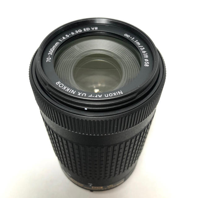 Nikon(ニコン)の新品級　Nikon AF-P 70-300 f/4.5-6.3G ED VR スマホ/家電/カメラのカメラ(レンズ(ズーム))の商品写真