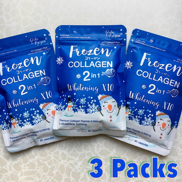 Frozen Collagen+Whitening 2in1 (3Pack)