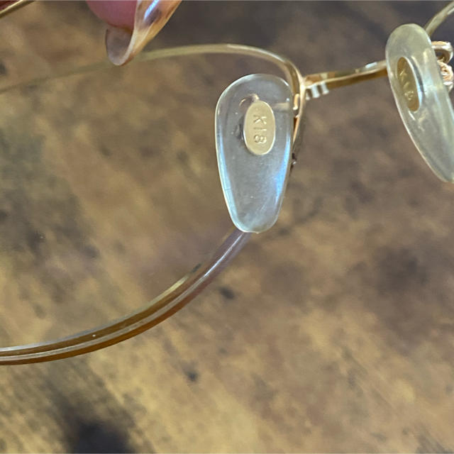 BURBERRY(バーバリー)のバーバリー　メガネフレーム18k レディースのファッション小物(サングラス/メガネ)の商品写真