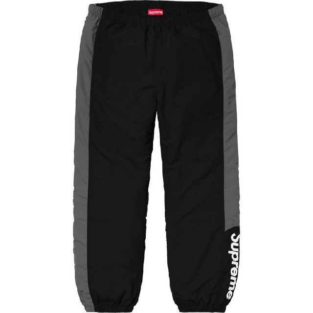 Supreme(シュプリーム)の[新品] Supreme 19FW SideLogoTrackPant 黒 M メンズのパンツ(その他)の商品写真