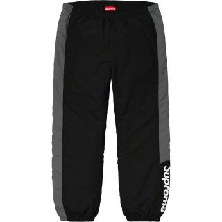 シュプリーム(Supreme)の[新品] Supreme 19FW SideLogoTrackPant 黒 M(その他)