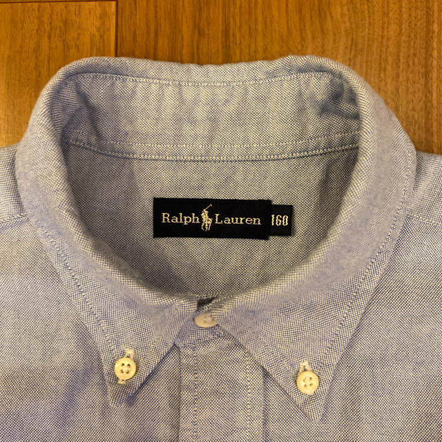Ralph Lauren(ラルフローレン)のラルフローレンボタンダウンシャツ160㎝ キッズ/ベビー/マタニティのキッズ服男の子用(90cm~)(ブラウス)の商品写真
