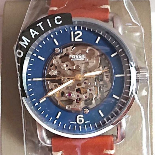 【新品未使用品・定価35200円】FOSSIL  自動巻き腕時計 ME3159