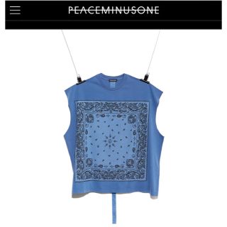 ピースマイナスワン(PEACEMINUSONE)の【PHILIP様専用】PEACEMINUSONE BANDANA  (Tシャツ/カットソー(半袖/袖なし))