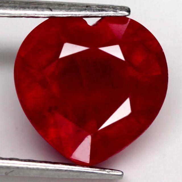 【天然大粒ルビールース 5.40ct:8970】Natural Ruby