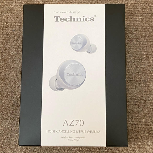 オーディオ機器Technics EAH-AZ70Wノイキャンワイヤレスイヤホン