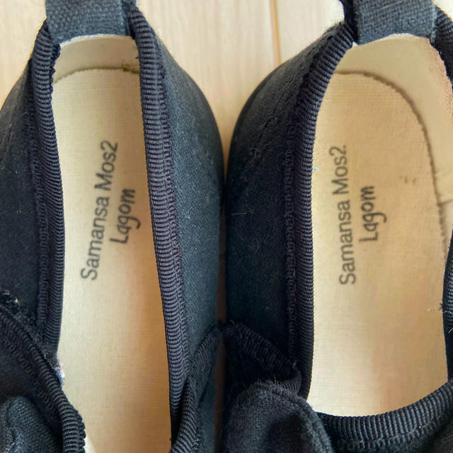 SM2(サマンサモスモス)の17 cm使い勝手良い黒靴SM2 キッズ/ベビー/マタニティのキッズ靴/シューズ(15cm~)(フォーマルシューズ)の商品写真