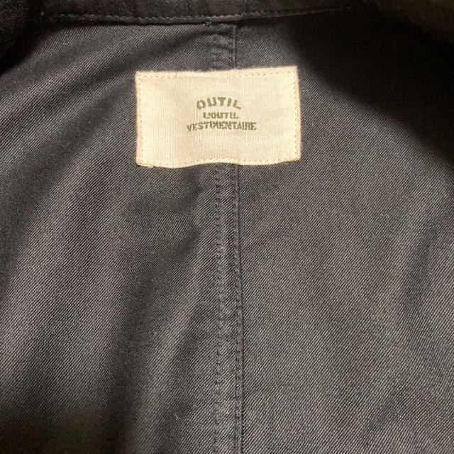 COMOLI(コモリ)のoutil ウティ VESTE GABARRET モールスキン生地 メンズのジャケット/アウター(カバーオール)の商品写真