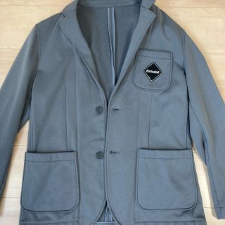 F.C.Real Bristol(FCRB) エフシーアールビー 23SS TEAM BLAZER スウェットブレザージャケット グレー L