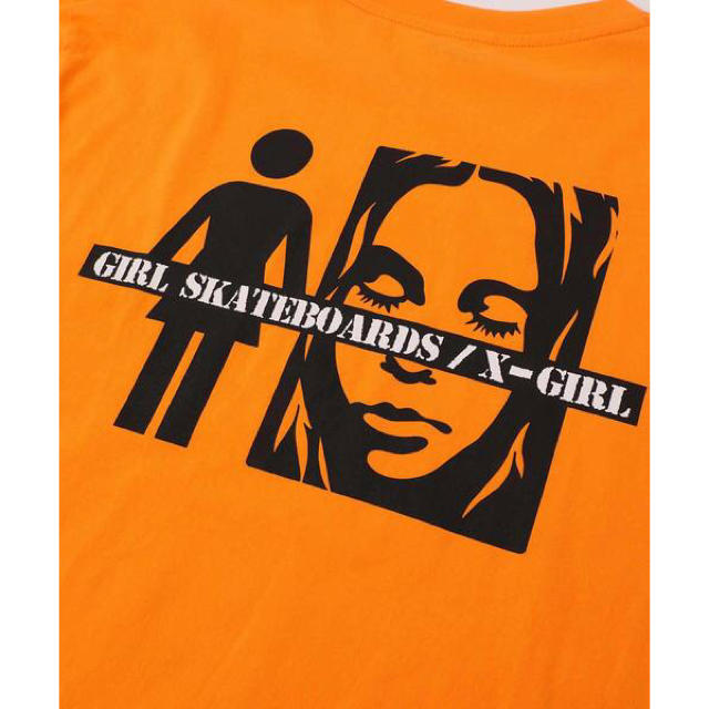 X-girl(エックスガール)の専用　エックスガール　ロングTシャツ レディースのトップス(Tシャツ(長袖/七分))の商品写真