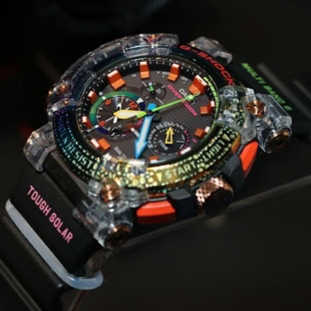 GWF-A1000BRT-1AJR G-SHOCKレインボー　虹蛙