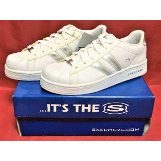 スケッチャーズ(SKECHERS)の★希少レア!スケッチャーズ SKL1452 白/シルバー 204★(スニーカー)